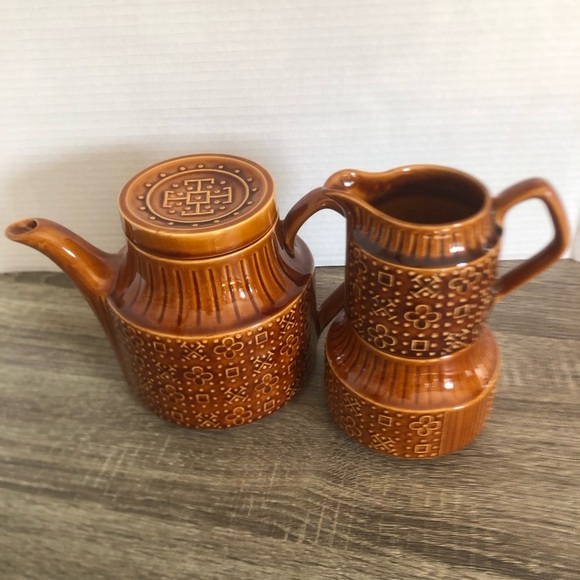 Vtg Sadler England MCM Ceramic Tea Set - Picture 5 of 14